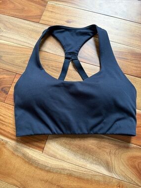 Women's Navy Blue Racerback Sports Bra by New Balance S, Comfortable Support